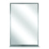 Bradley 7815-018240 Mirror, Channel Frame, 18x24, Shelf