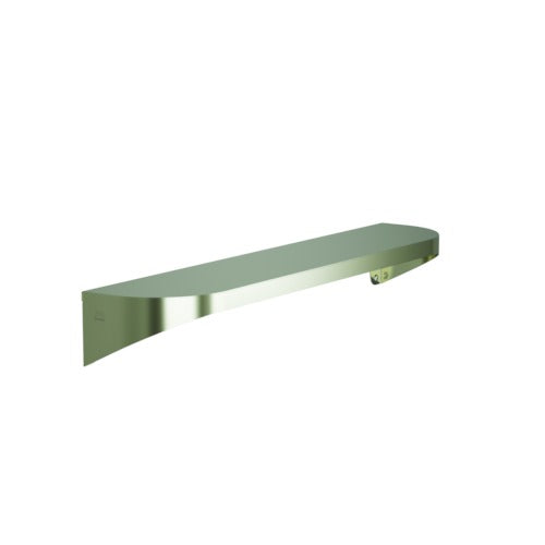Bradley 7B2-0052400-BN Shelf, Stainless Satin, 20 Gauge, 5 X 24 Brushed Nickel