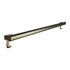 Bradley 8B1-0014296-BZ Grab Bar Oval, Stainless Satin-w/Hooks, 42" Brushed Bronze Sparrow Supply