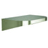 Bradley 7B2-0081296-BN Shelf, Stainless Satin, 20 Gauge-w/Hooks, 8 X 12 Brushed Nickel