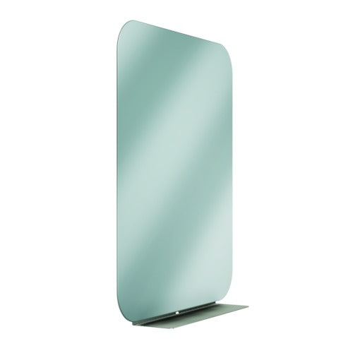 Bradley 7B1-3030360-BS Frameless Mirror- 30" X 36" w/Shelf Brushed Stainless