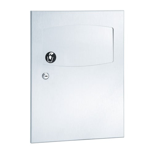 Bradley 4737-000000 Napkin Disposal, 1.5 Gal, Recessed Sparrow Supply