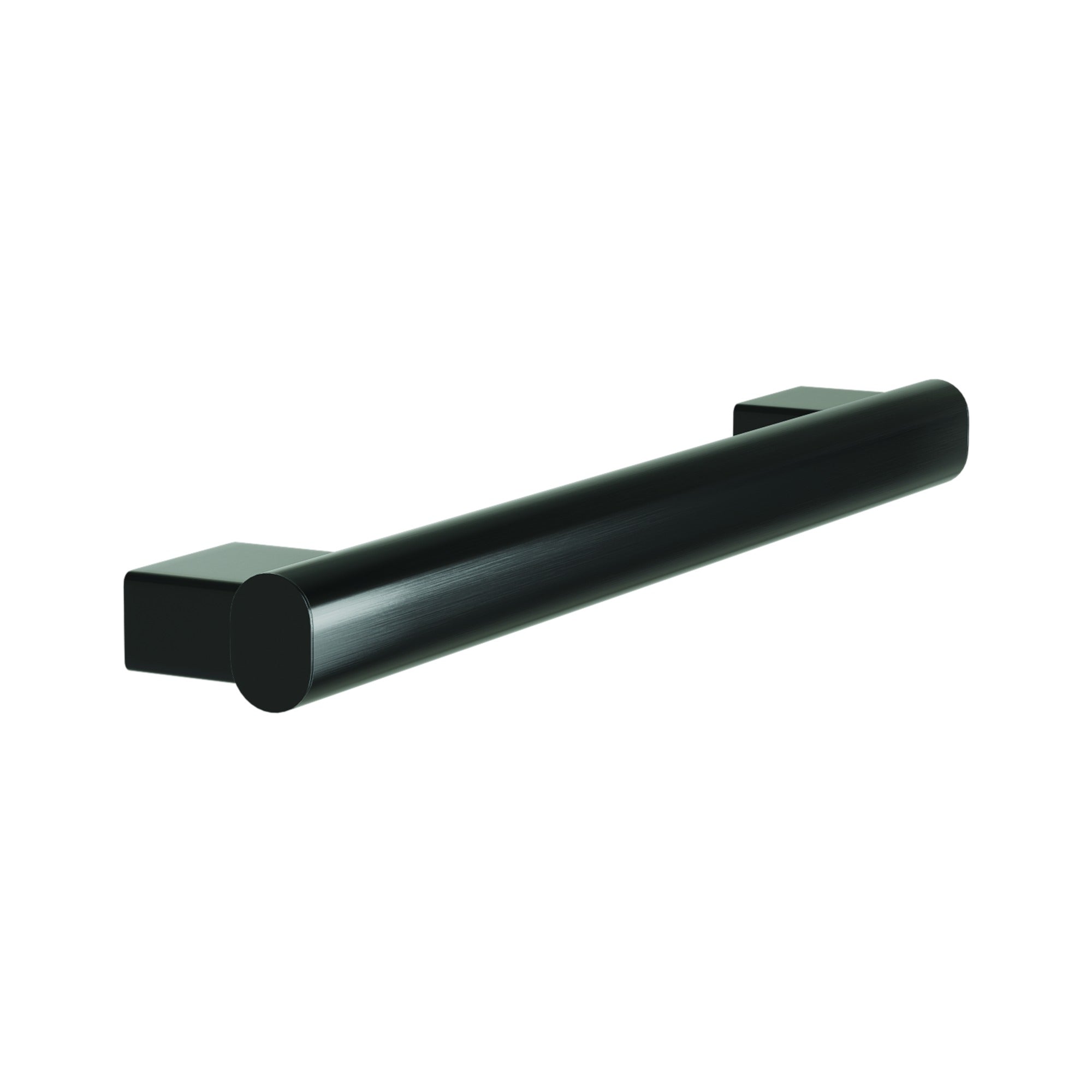 Bradley 8B1-0011800-BB Grab Bar Oval, Stainless Satin, 18" Brushed Black