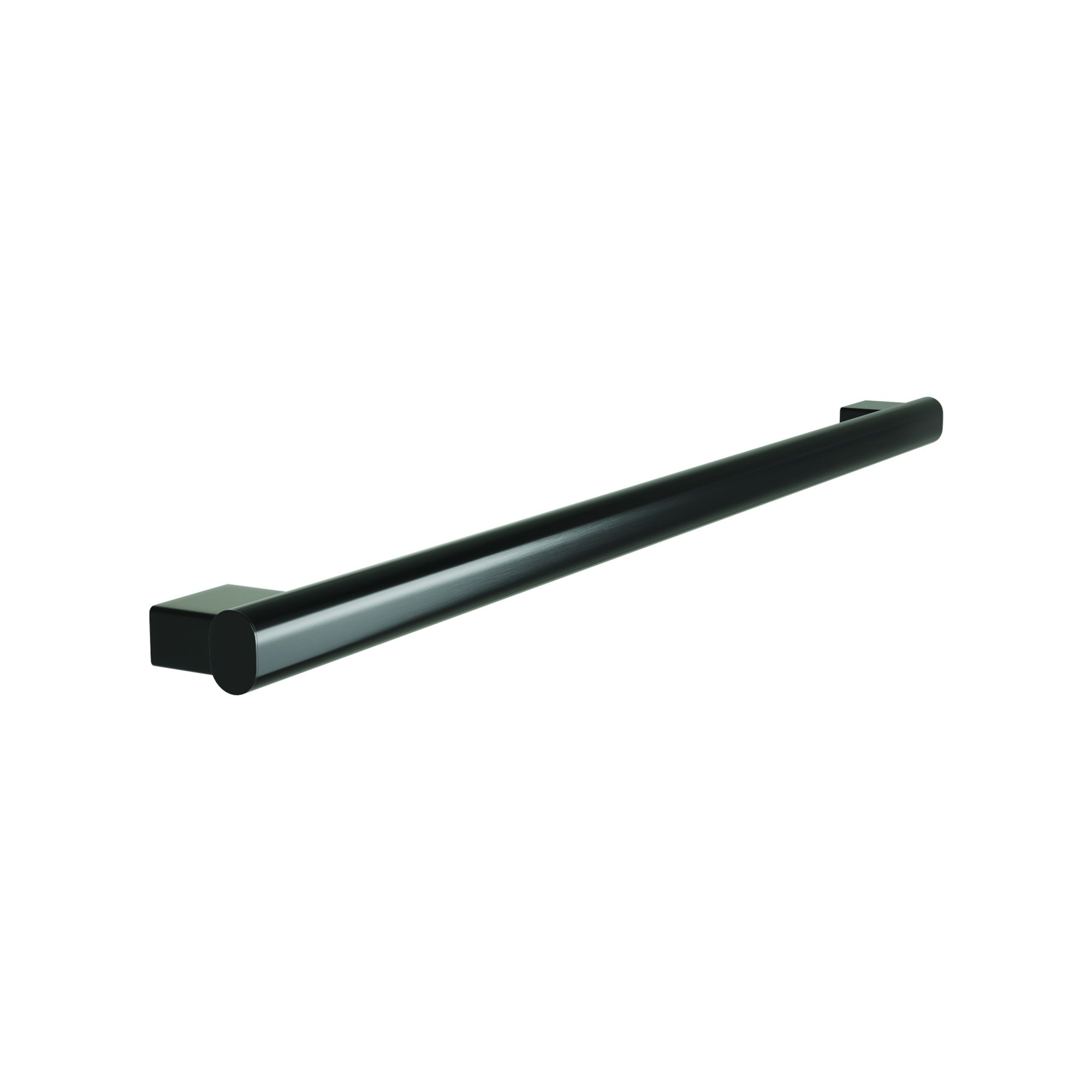 Bradley 8B1-0013600-BB Grab Bar Oval, Stainless Satin, 36" Brushed Black
