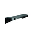 Bradley 7B2-0051896-BB Shelf, Stainless Satin, 20 Gauge-w/Hooks, 5 X 18 Brushed Black