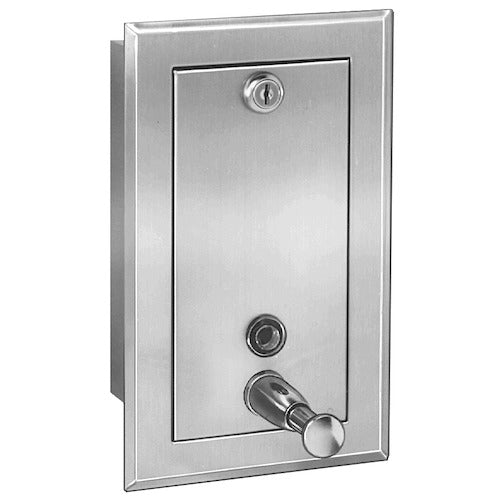 Bradley 646-000000 Soap Dispenser 40 oz, Recessed Sparrow Supply