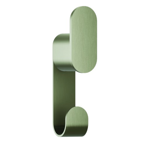 Bradley 9B1-110200-BN Robe Hook- Stainless-Surface Mtd, Double Hook Brushed Nickel