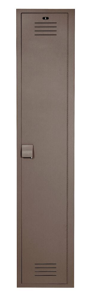 Bradley lk1218721hv-247 Locker 12in.W 18in.D 72in.H, 1-Tier Sparrow Supply