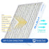 Nordic Pure 16x25x4 (3 5/8) Pleated Air Filters MERV 15 Plus Carbon 2 Pack Sparrow Supply