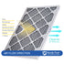 Nordic Pure 20x20x1 Furnace Air Filters MERV 12 Pleated Plus Carbon 6 Pack Sparrow Supply