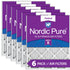 Nordic Pure 16x25x1 Pleated MERV 8 Air Filters 6 Pack Sparrow Supply