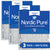 Nordic Pure 20x25x2 Pleated MERV 12 Air Filters 3 Pack Sparrow Supply