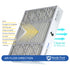 Nordic Pure 20x25x5 (4 3/8) Honeywell/Lennox Replacement Air Filters MERV 15 Plus Carbon 2 Pack Sparrow Supply