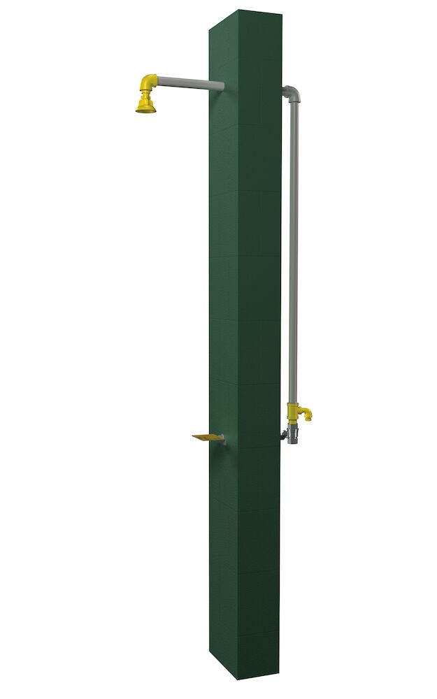 Bradley S19-120HFP18 Frost Proof  Shower w Horizontal Supply, 18"