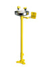Bradley S19-210Y Pedestal-Mounted Eye/Facewash with Stainless Steel Bowl Sparrow Supply