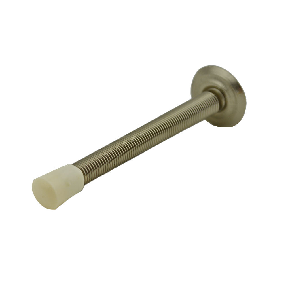 Ives Commercial 061F14 Steel 4" Flexible Door Stop Bright Nickel Finish Sparrow Supply