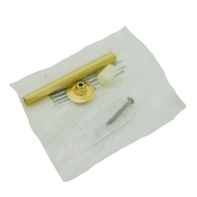 Ives Commercial 061F3 Steel 4" Flexible Door Stop Bright Brass Finish Sparrow Supply