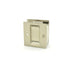 Trimco 1064619 Passage Pocket Door Lock Square Cutout Satin Nickel Finish Sparrow Supply