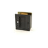 Trimco 1064622 Passage Pocket Door Lock Square Cutout Satin Black Finish Sparrow Supply