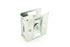 Trimco 1065626 Privacy Pocket Door Lock Square Cutout for 1-3/8" Thick Door Satin Chrome Finish Sparrow Supply
