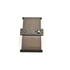 Trimco 1069FPARH3613 Right Hand ADA Full Privacy Pocket Door Pull with Emergency Key for Frame Size A 4-3/4" to 5-1/2" Oil Rubbed Bronze Finish Sparrow Supply