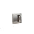 Trimco 1111A630 5" x 5" Square Flush Pull Satin Stainless Steel Finish Sparrow Supply
