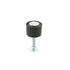 Trimco 1209626 Heavy Duty Floor Stop with Grade 8 Tensile Bolt Satin Chrome Finish Sparrow Supply