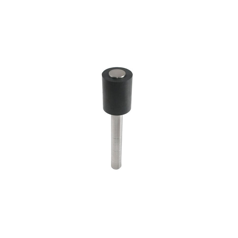 Trimco 1209HA630 Extra Heavy Duty Floor Stop with 3" High Rubber; 1" Diameter 7" Long SS Post Satin Stainless Steel Finish Sparrow Supply