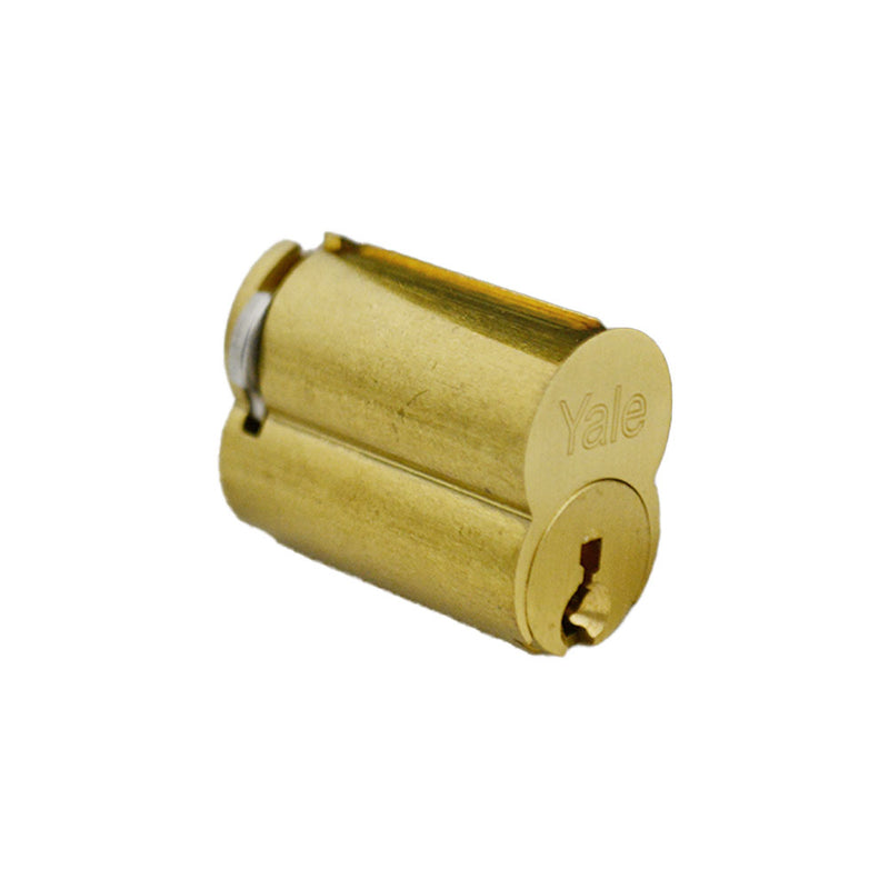ASSA Abloy Accentra 1210GE606 Large Format IC 6 Pin Cylinder with GE Keyway US4 (606) Satin Brass Finish Sparrow Supply