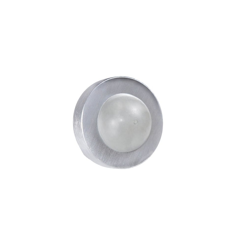 Trimco 1270CX626 Cast Convex Wall Bumper Satin Chrome Finish Sparrow Supply
