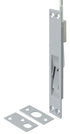 Deltana 12EFB26D 12" Extension Flush Bolt; Solid Brass; Satin Chrome Finish Sparrow Supply