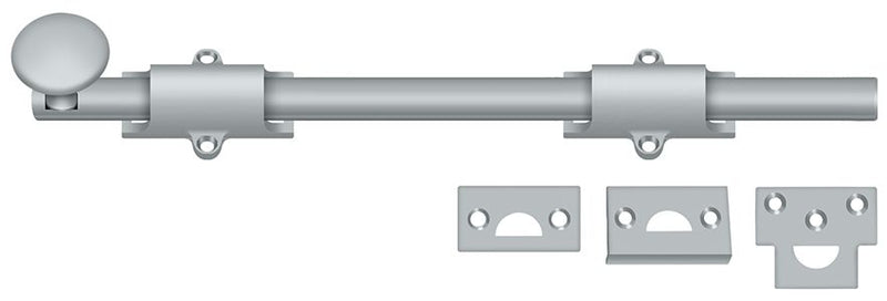 Deltana 12SB Surface Bolts - Satin Chrome Sparrow Supply