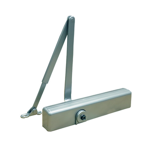 LCN 1461DELRWPAAL Parallel Arm Adjustable 1-6 Surface Mounted Delay Door Closer with TBSRT Thru Bolts 689 Aluminum Finish Sparrow Supply