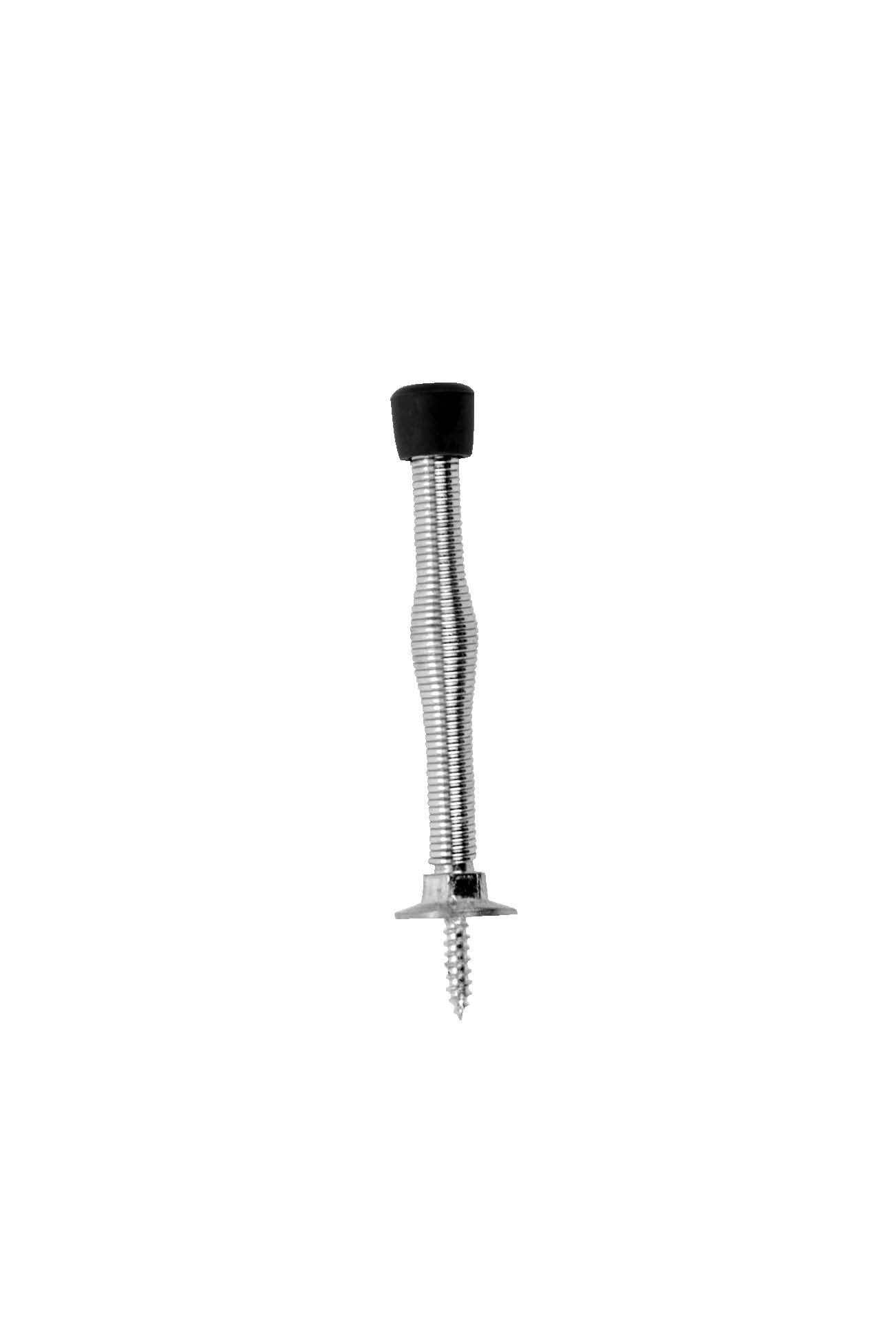 Don-Jo 1508619 3" Spring Wall Stop Satin Nickel Finish Sparrow Supply