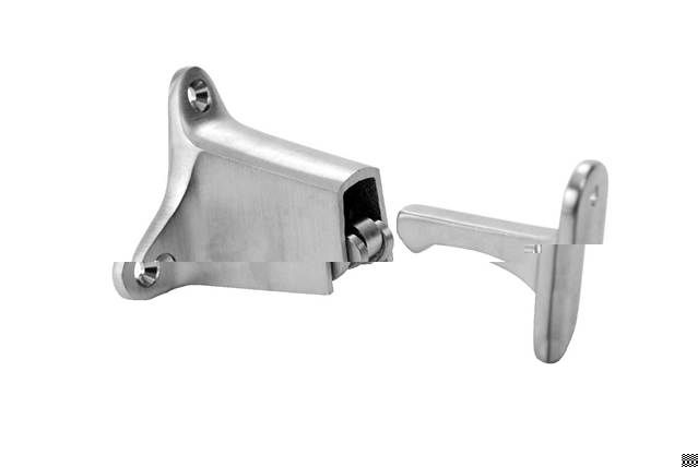 Don-Jo 1514626 3-1/2" Wall Door Holder Satin Chrome Finish Sparrow Supply