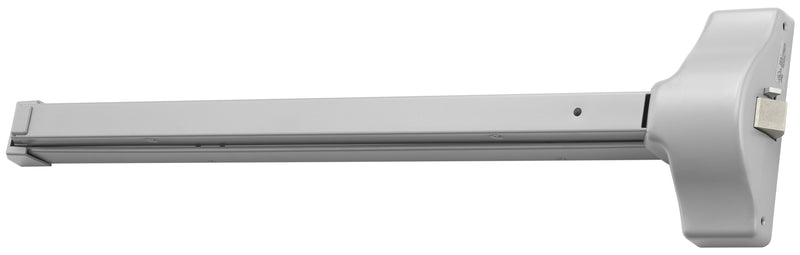 ASSA Abloy Accentra 1800F36689 3 Hour Fire Rated 3' Exit Only Economy Rim Exit Device 689 Aluminum Finish Sparrow Supply