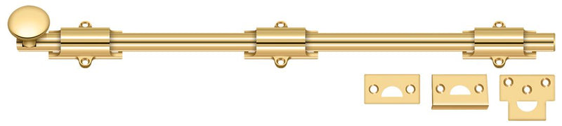 Deltana 18SB003 Surface Bolts - Brass Sparrow Supply