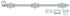 Deltana 18SB26 18" Surface Bolt; Heavy Duty; Bright Chrome Finish