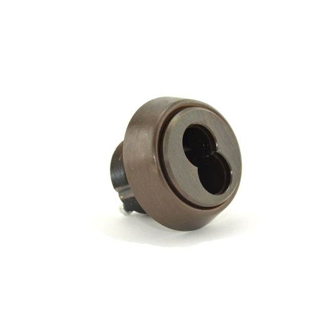 Best 1E74C181RP3613 7 Pin Standard Mortise Cylinder Housing Adams Rite Cam with Ring Oil Rubbed Bronze Finish Sparrow Supply