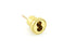 Schlage Commercial 20079605 Full Size Interchangeable Rim Housing Less Core with Convertible Tailpiece Bright Brass Finish