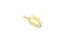 Schlage Commercial 20787E626118 1-1/8" Primus Mortise Cylinder E Keyway with Compression Ring and Spring and L Cam Less Key Blank Satin Chrome Finish TND # P01805