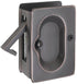 Emtek 2101US10B Pass Pocket Door Lock Oil Rubbed Bronze Finish Sparrow Supply
