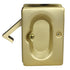 Emtek 2101US4 Pass Pocket Door Lock Satin Brass Finish Sparrow Supply