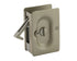 Emtek 2102TWB Priv Pocket Door Lock Tumbled White Bronze Finish Sparrow Supply