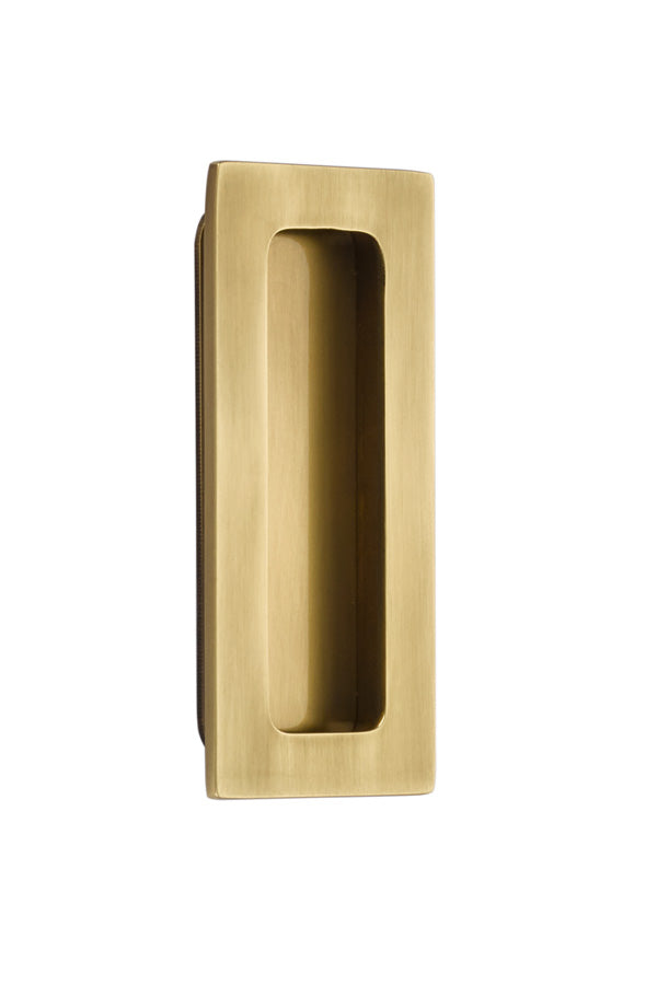Emtek 220304US Flush Pulls - Antique Brass Sparrow Supply