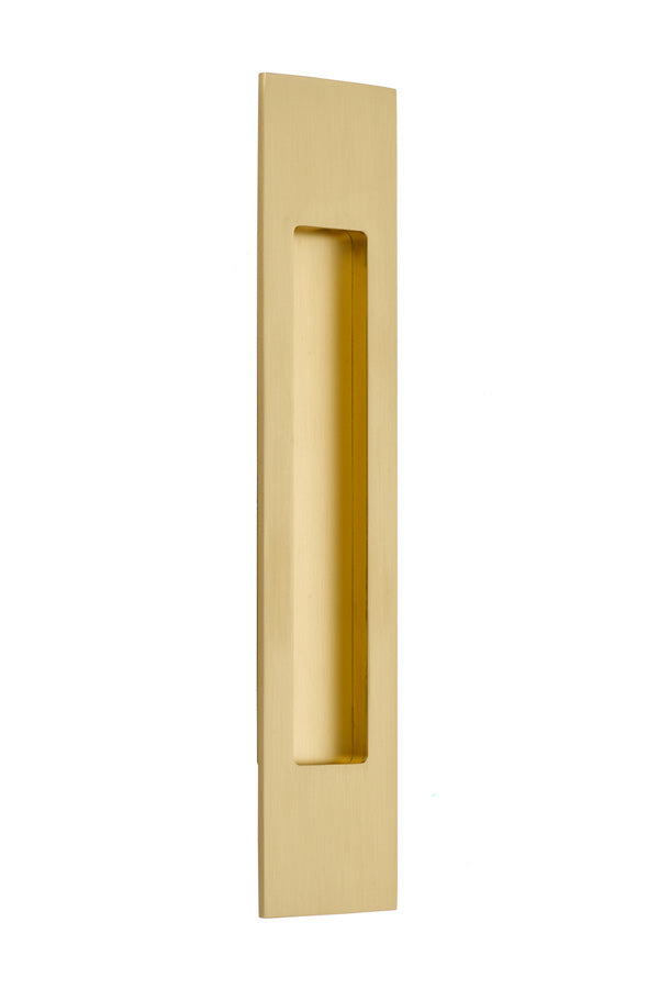 Emtek 220310US Flush Pulls - Satin Brass Sparrow Supply