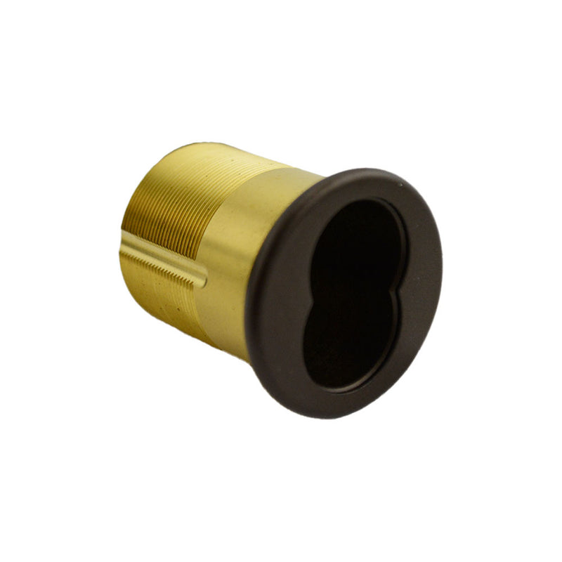 ASSA Abloy Accentra 2221613112 1-1/2" Housing Only for 2196 6 Pin Mortise Cylinder with Collar US10B (613) Oil Rubbed Bronze Finish Sparrow Supply