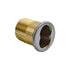 Yale Commercial 2221626112 1-1/2" Housing Only for 2196 6 Pin Mortise Cylinder with Collar US26D (626) Satin Chrome Finish