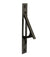 Emtek 2221MB Edge Pull Medium Bronze Finish Sparrow Supply