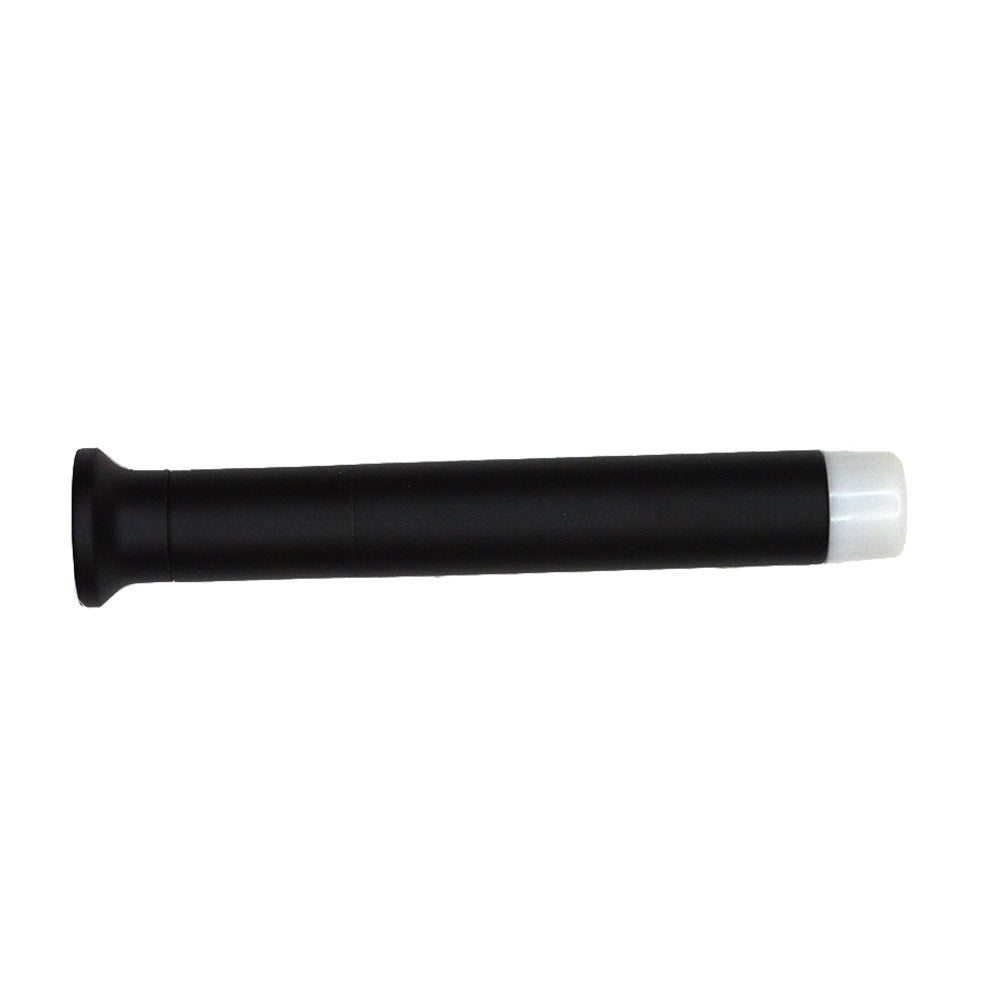 Emtek 2233US19 Extendable Baseboard Door Bumper Flat Black Finish Sparrow Supply